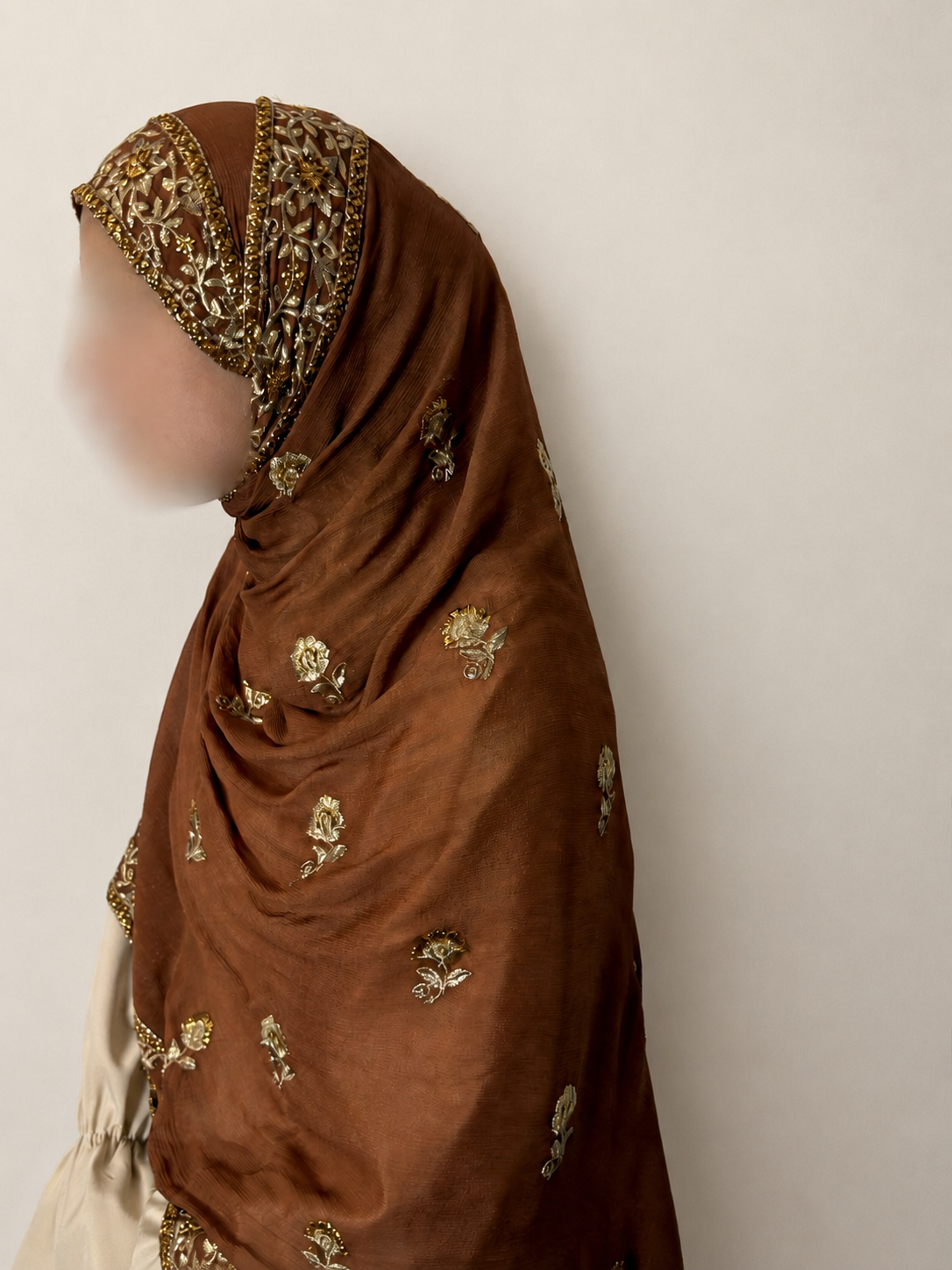 LEELA Hijab Brown